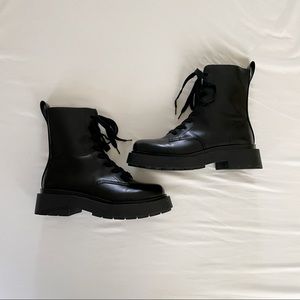 h&m combat boots